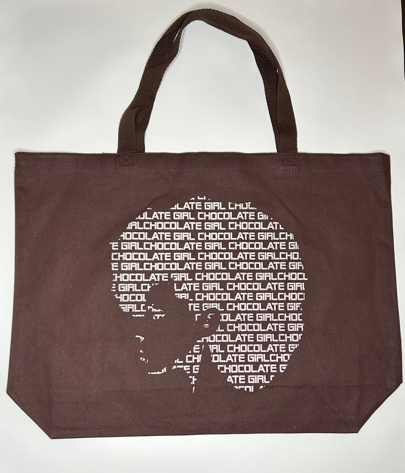 Chocolate Afro Tote