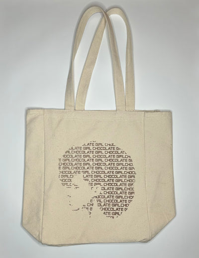 White Chocolate Afro Mini Tote