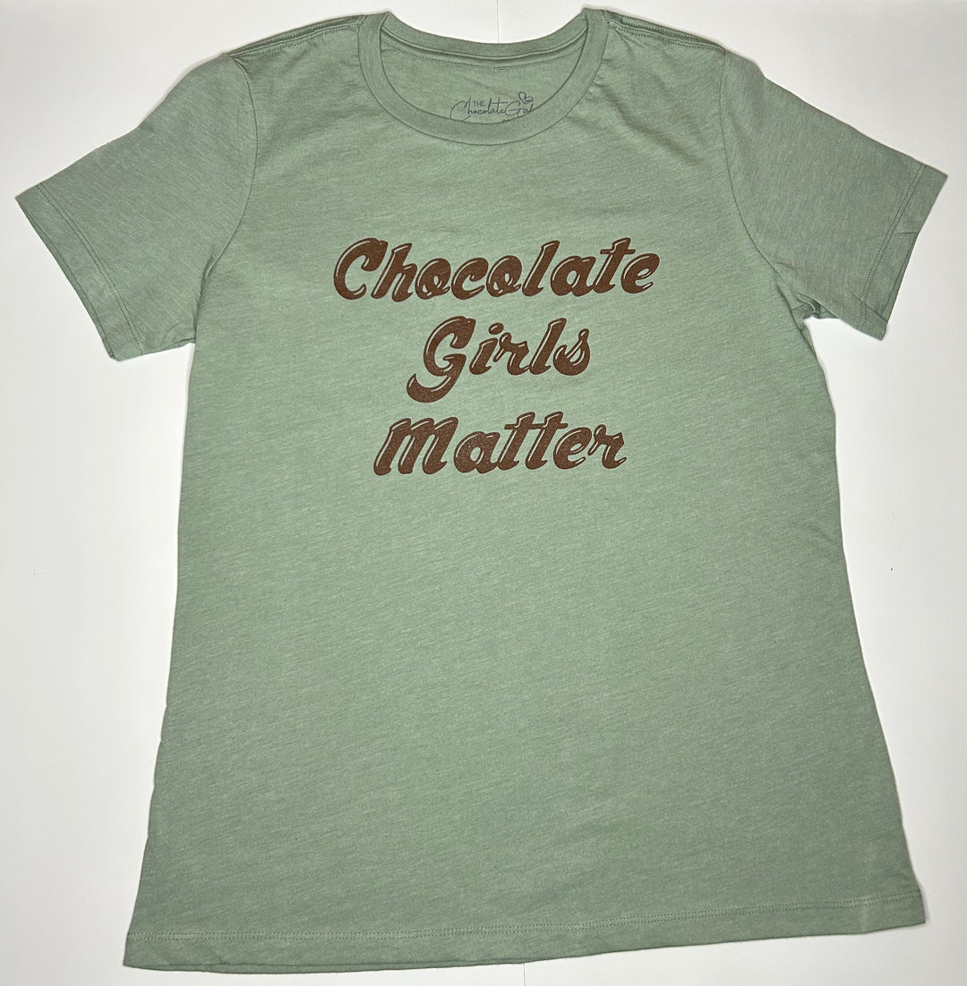 Mint Chocolate CG Matter Tee – thechocolategirlcollection