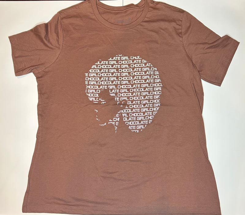 Milk Chocolate Afro Tee